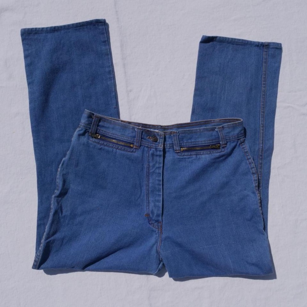 Great 70s Kmart blue denim jeans